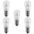 5 Pack General Electric We4m305 Dryer Light Bulb 10-watts 