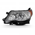 Chrome Housing Oe-style Headlight Headlamp Assembly For 2009-2013 Subaru Forester Halogen Model Driver Side 
