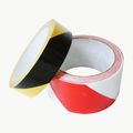 Jvcc Hz-8 Hazard Warning Tape 2 In X 18 Yds Red With White Stripes 