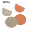 Uxcell 3-inch Hook And Loop Sanding Disc Wet Dry Silicon Carbide 10000 Grit 20 Pcs