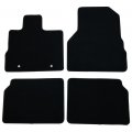 Floor Mats For 10-17 Chevy Equinox Black Nylon Flooring Protection Interior Carpets By Ikon Motorsports 2011 2012 2013 2014 