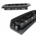 G-plus Front Window Switch Trim Bezel Set Right Left Side Compatible With 2004-2006 Chevy Tahoe 2003-2007 Silverado 1500 2500