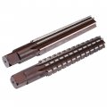 Uxcell Mt3 Morse Taper Reamer Coarse And Finish Set H8 Accuracy Alloy Tool Steel 8 Flutes Straight Shank Hand Cutter Milling