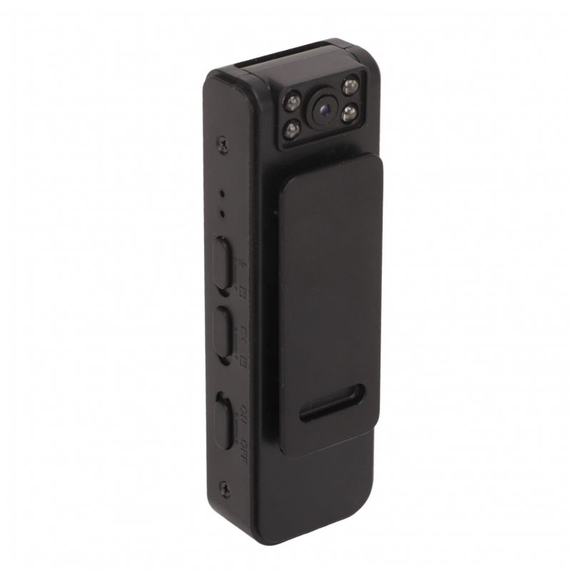 Mini Body Camera Portable Wearable Video Recorder Hd Night Vision 128g Extension Magnetic Security Bodycam With 90a Rotation