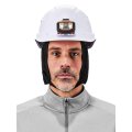 Ergodyne 16860 Winter Hard Hat Liner Flame Resistant Outer Shell Thermal Fleece Lining Chin Length N-ferno 6860 Black 