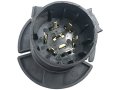 Trailer Hitch Plug With 7-way Connector For 2001-2012 Chevy Silverado 2500 Hd 