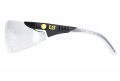Caterpillar Dozer Safety Glasses Black Clear
