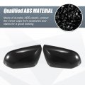 X Autohaux 1 Pair Car Rear View Driver Passenger Side Mirror Cover Cap Overlay Black Carbon Fiber Pattern For Toyota Prius
