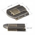 Uxcell Toggle Catch Lock 25mm Retro Decorative Bronze Hasp With Screws For Suitcase Chest Trunk Latch Clasp Pack Of 6