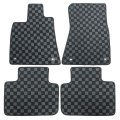 Floor Mats For Is250 Is300 Is350 Is200t 2014 2020 4 Piece Set Black Polypropylene Fiber Direct Replacement Front And Second Row 