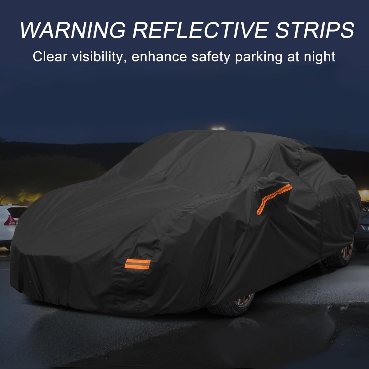 Waterproof Outdoor Car Cover For Lexus Rc Sun Rain Snow Hail Protection With Aluminum Film And Spunlace Cotton Black Left Side