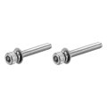 M3 X 20mm And 25mm Stainless Steel Hex Socket Head Cap Screws Bolts Combine With Spring Washer Plain Washers 20pcs 