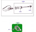 Land Rover Genuine Tire Pressure Sensor Monitor Lr3 Lr4 Lr2 Range Sport Evoque Rre000010 Oem