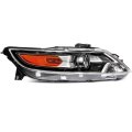 Headlight Assembly Replacement Fit 2010-2012 For Ford Taurus Black Housing Clear Lens Passenger Side