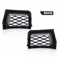 G-plus Front Bumper Caliper Air Duct Compatible With 2003-2007 Chevy Silverado 1500 Ss-style Left Right Pair Gray