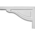 Ekena Millwork Sb11x07tr-l 11 3 4-inch W By 7 8-inch H 1 2-inch D Large Traditional Stair Bracket Left 