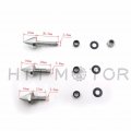 Httmt Mt215-006- Silver Spike Fairing Bolts Kits Compatible With 2004 2005 2006 Yzf R1 Yzf-r1 Yzfr1