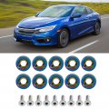 License Plate Holder Car Modification M6 Gasket Bolt Frame Decoration Screw Colorful