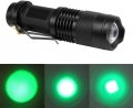 Modoao High Power Red Green Blue Led Flashlight 3 Pack Powerful Light Torch For Astronomy Aviation Night Observation-black