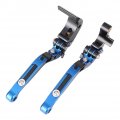 Al-mart Motorcycle Adjustable Folding Extendable Brake Clutch Levers Set Compatible With Su-zuki Gsx600f 1989-1997 Sv650 S