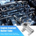 1 Set Engine Coolant Outlet Tube For Vw Passat Audi A4 8t No 058121132 058121132a 058121132c