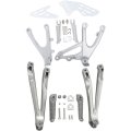 Tcmt Front Rear Foot Pegs Bracket Mount Set Fit For Yamaha Yzf R1 Yzfr1 2007-2008