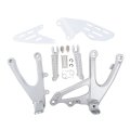 Tcmt Front Rear Foot Pegs Bracket Mount Set Fit For Yamaha Yzf R1 Yzfr1 2007-2008