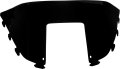 Polaris Windshield Tran Sport Wedge Hood 1996-1998 Low 9 Black Snowmobile Part 40-0511 Oem 