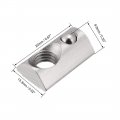 Roll-in Spring M8 T Nut Roll Ball Elastic Nuts For 4040 Series Aluminum Extrusion Profile Suitable With 8mm Groove Depth Pack