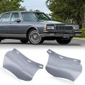 G-plus Rear Bumper Quarter Panel Fillers Kit Compatible With 1986-1990 Chevy Caprice Impala Abs Plastic- Primed Gray
