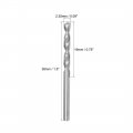 Uxcell 2 35mm Solid Carbide Drill Bits Straight Shank For Stainless Steel Alloy Hard Hardened To 50 Hrc Pcs