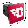 University Of Dayton Flyers Logo Tow Trailer Hitch Cover Plug Insert