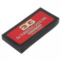 Au-tomotive Gold Carbon Fiber Rectangular Leather Key Chain For Honda White