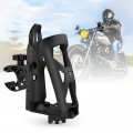 Kemimoto Motorcycle Atv Cup Holder Bike With 360 Rotation Crocodile-bite Clamp Dirt Water Resistance Mud-proof For Atv Scooter