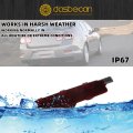 Dasbecan Center High Mount Third 3rd Brake Light Stop Lamp For Chevy Malibu 2008-2012 Replace 923-289 15271122