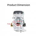 Gxywady Motorcycle Carburetor Cv 40mm Carb Replacement For Sportsters 1200 Softail 1988-2006