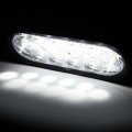 Side Marker Light 10pcs 9led Amberlight Trailer Lamp 2pcs White Stop Turn Tail Fit For Boats Truck Pickups Flush Mount 