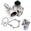 Thermostat Housing Fit For Land Rover Range 4l 2003-2005 For Bmw 740il 4 1999-2001 Engine Coolant Assembly Car Aw9465 
