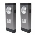 Cat Work Lights Ct51102a 250 Lumen Magnetic Base Pocket Light 2 Pack Gun Metal Silver 