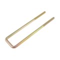 Threaded Square U Bolt 5 8 In Diameter Heat Hardened Alloy Steel With Yellow Zinc Finish Fine Thread Alx Pau Mm 35659 Cl360a50 