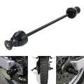 Rear Axle Slider And Swing Arm Stand Bobbins For Drz400s Drz400sm Drz400se 2000 2024 Cnc Aluminum Pom Frame Sliders Crash Pads 
