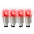 16pcs Car Auto Wheel Tire Tyre Air Valve Stem Led Light Caps Cover Accessories Fit For Standard 