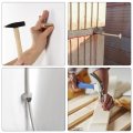 Uxcell Hardware Nails Carbon Steel Point Tip Wall Cement Nail 25mm 1 2 3mm Rod Dia Black 150pcs
