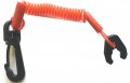 Kawasaki Arctic Cat Ski-doo Snowmobile Teather Safety Clip On Lanyard 