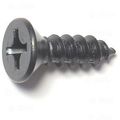 Phillips Flat Sheet Metal Screws 12 X 3 4 In Black Steel Piece Set Smsb-144-12 