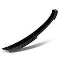 Auto Dynasty Rear Car Roof Window Visor Spoiler Wing Compatible With Honda Civic Sedan 2022-2024 Glossy Black Carbon Fiber