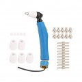 31pcs Plasma Cutter Torch Lg40 Consumable Pt31 Consumables Air Body 20072 Nozzles Electrodes Shield Cup Gas Ring