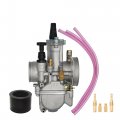Joygowe Universal Pwk 32mm Carburetor With Power Jet For 150cc To 300cc Engine All Kinds Motocross Motorcycles Quad Scoote Atv 