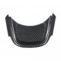 Jswan Carbon Fiber Steering Wheel Panel Cover Fit For Toyota Supra Gr A90 Mk5 Frame Trim Button Car Lower Part