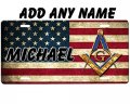 Masonic License Plate
